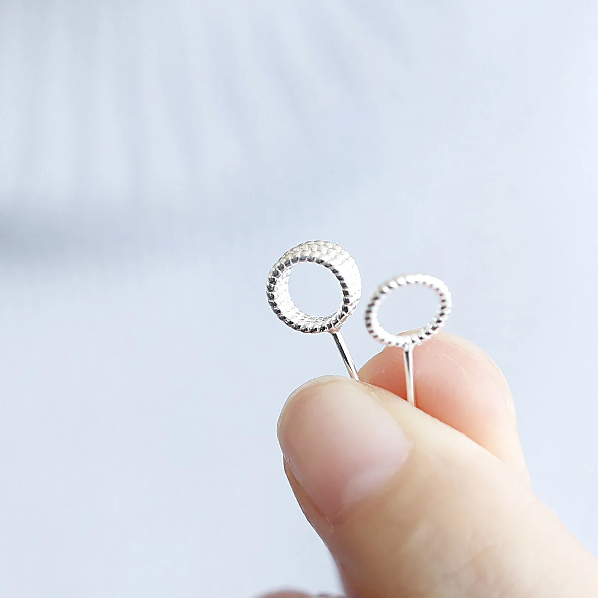Buy circle earrings100 925 Sterling silver Jewelry