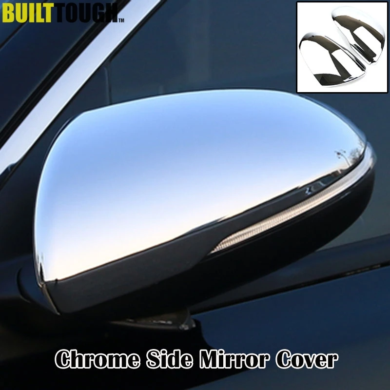 

For Kia Optima K5 JF 2016 - 2019 Chrome Side Door Rearview Mirror Cover Trim Overlay Cap Frame Molding Decoration Styling