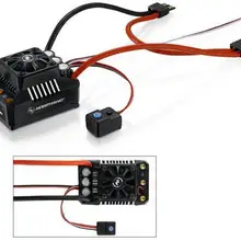 Щеточный электронный регулятор скорости Hobbywing EzRun Max6 Тракс штекер Max5 V3 160A 200A Скорость контроллер Водонепроницаемый бесщеточный ESC для 1/6 1/5 RC автомобиль Гусеничный