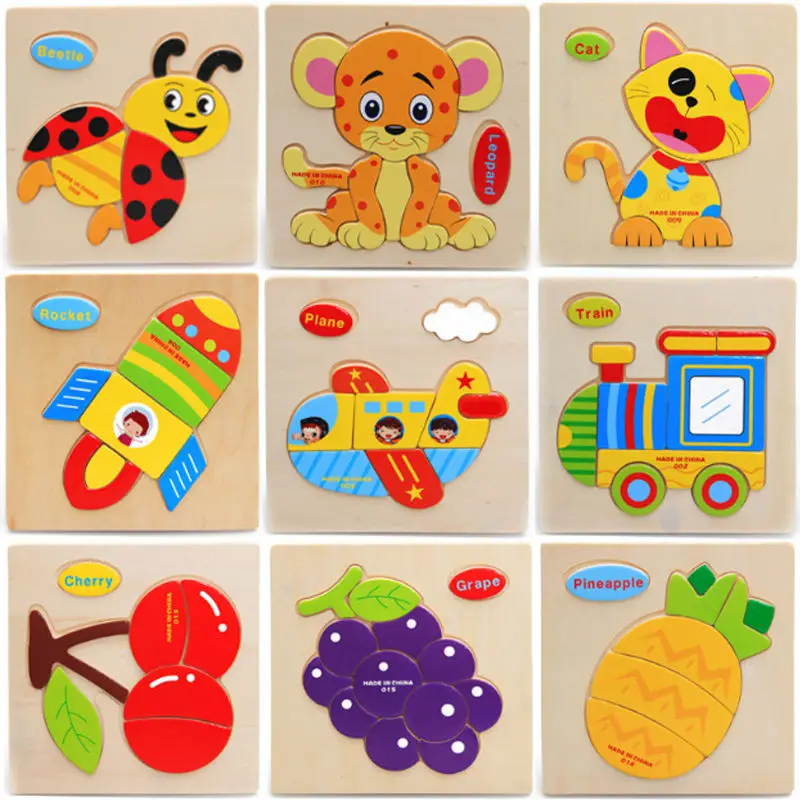 puzzles de madera baratos