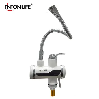 

TINTON LIFE New Arrival Electric Water Heater EU plug/ LED Digital Temperature Display/ with 360 Degree Rotate Pipe