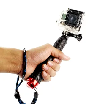

Hot Self Selfie Stick Handheld Waterproof Monopod + Screw for Gopro HERO 7/6/5/4/3/3+/2/1 xiaomi yi sport camera Accessories