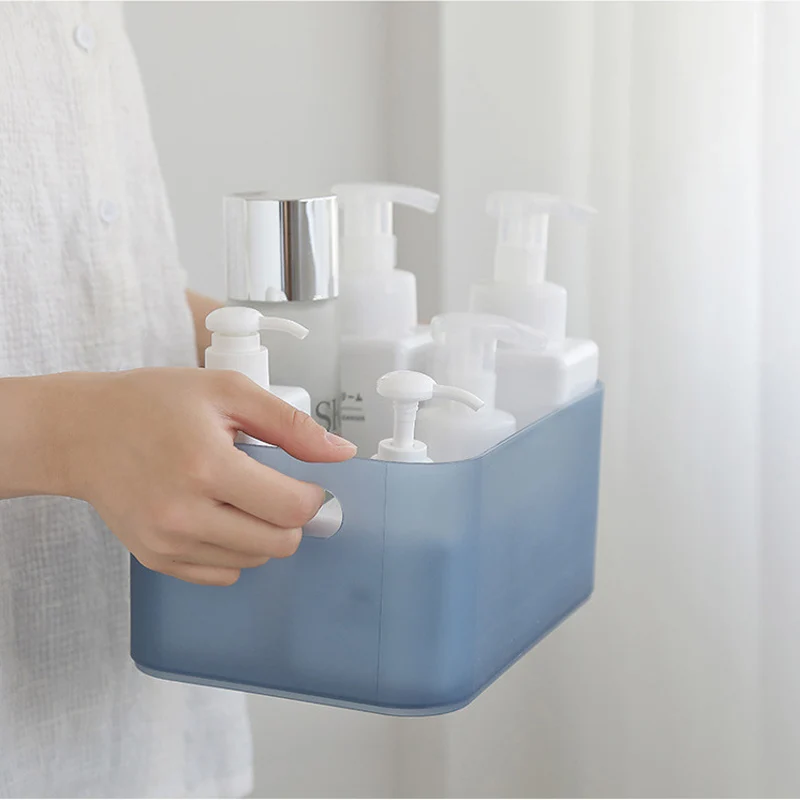 جديد ماتي التجميل المكياج منظم سطح المكتب مجوهرات صندوق تخزين الأدوات المكتبية المطبخ الحمام أشتات الحاويات حالة حلية مربع