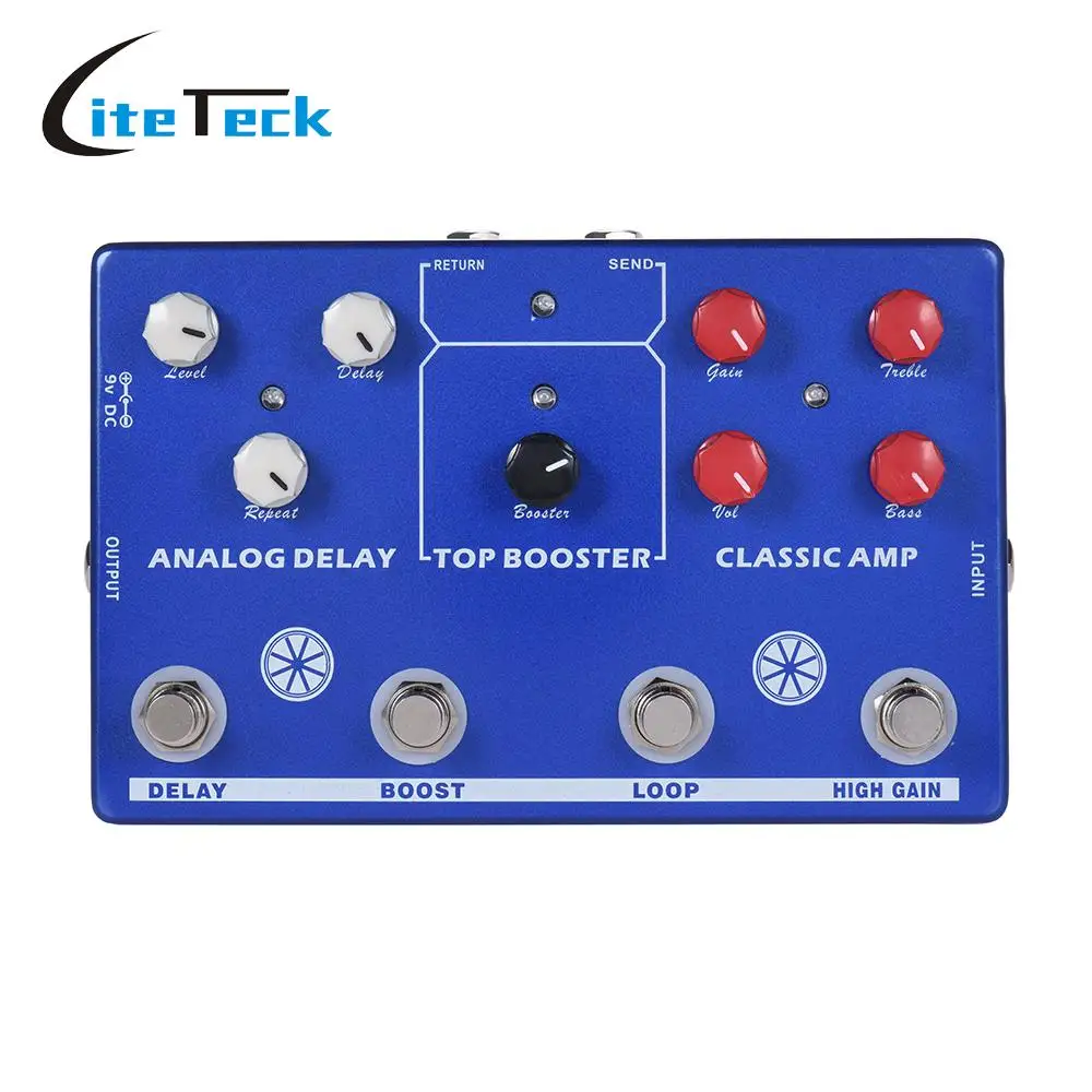Multi effects 4 in 1 TONE MAKESTATON Guitar Effect Pedal Processor