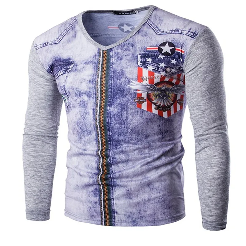 denim t shirts for mens