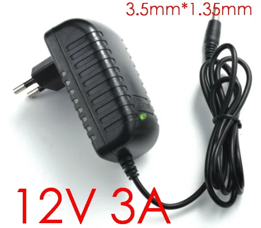 

1PCS High quality 12V 3A Tablet Battery Charger AC Adapter for Cube i7 Cube i9 tablet pc Power Supply Adapter 3.5mmx1.35mm