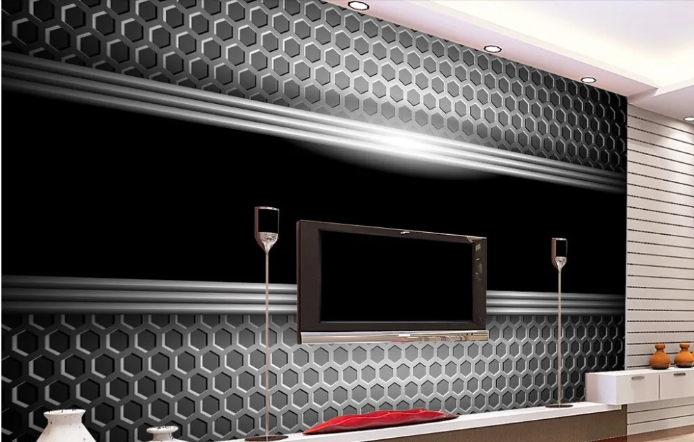 Современные обои на заказ 3D стереоскопические для гостиной спальни фона