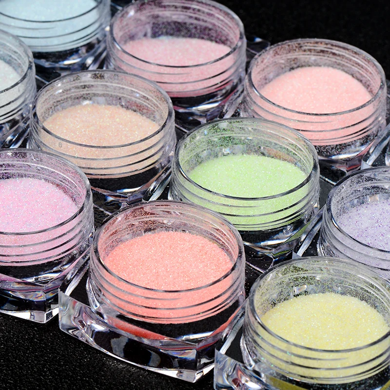 Mtssii 12 polvo de azúcar Color caramelo brillo de uñas Pastel brillante Ultra fino arte de uñas pigmento polvo Paillette DIY gel UV polaco Mtssii 12 polvo de azúcar Color caramelo brillo de uñas Pastel brillante Ultra fino arte de uñas pigmento polvo Paillette DIY gel UV polaco
