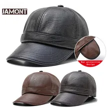 JAMONT, новинка, Мужская бейсболка, Осень-зима, Snapback Hat, высокое качество, модные шапки из искусственной кожи, Мужская бейсболка, s Casquette