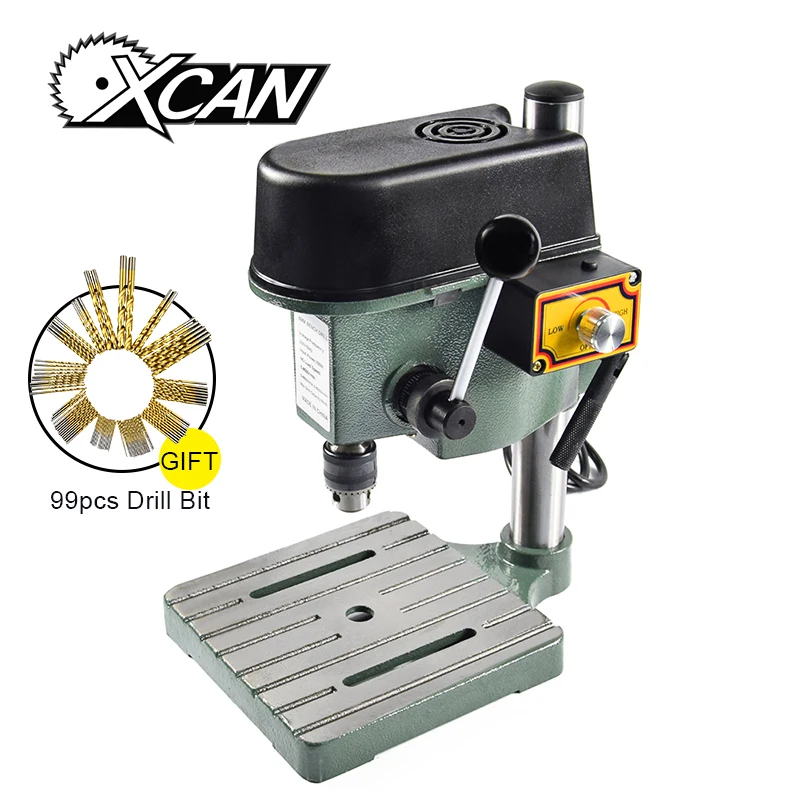 

XCAN Mini Bench Drill 110V/220V 100W Drilling Machine Wood Metal DIY Electric Tools Power Tools Drilling Tools