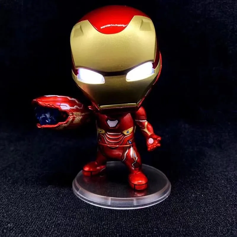 Marvel Avengers Iron Man Mark 50 аксессуары для автомобиля популярные игрушки с светодиодный