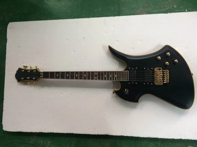 Us 34122 6 Off2018 New Factory B C Rich Mockingbird Electric Guitar All Gold Hardware Strange Shape Mockingbird Guitar Free Shipping In