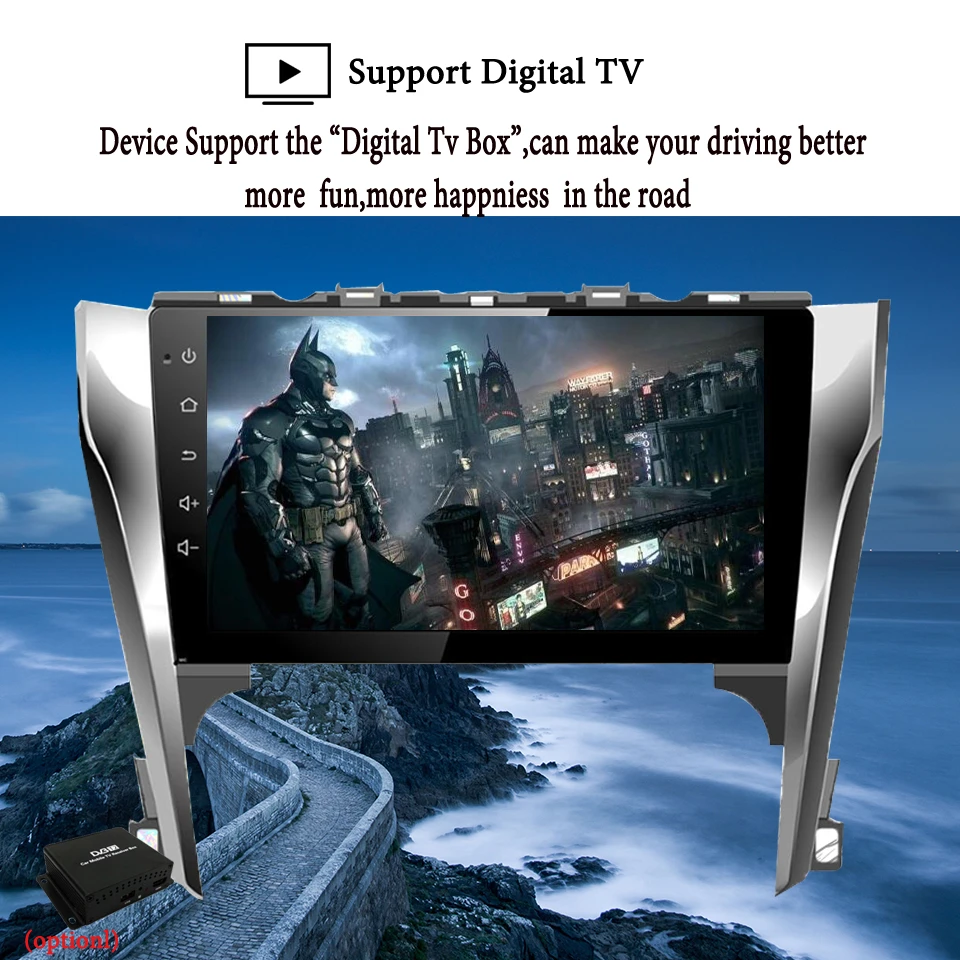 Clearance Android 9.1 Octa Core 10.1" Car DVD Player For Toyota Camry 2012-2014 GPS Navi Support dab+USB IPS Screen Radio LTE 4G Head Unit 17