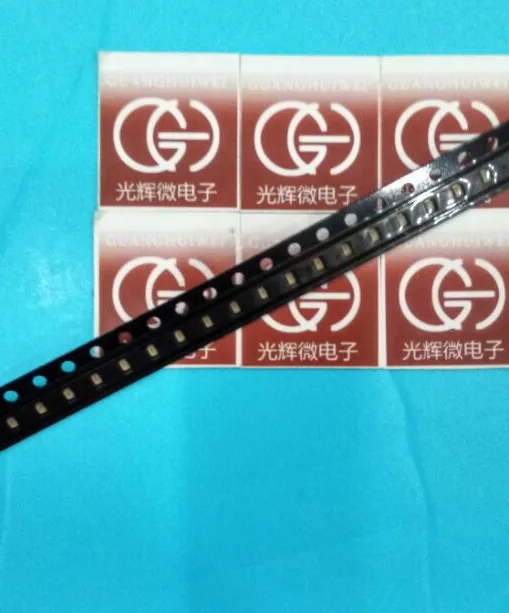 500 шт. 0603 Желтый SMD LED Малый лампа бусы Светодиоды | Электроника