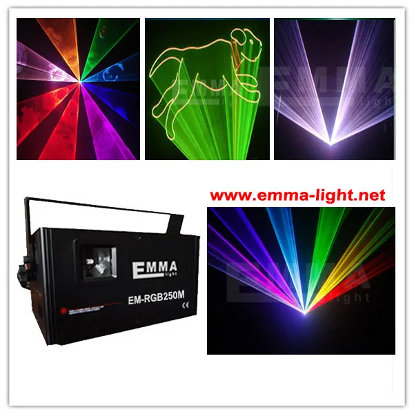 

OUT DOOR 3W RGB full color Animation LOGO laser projector, advertising machine