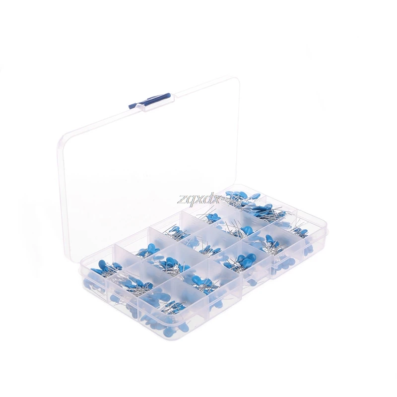 

300 Pcs High Voltage 15 Value Ceramic Capacitors Assortment Assorted Kit Z09 Drop ship