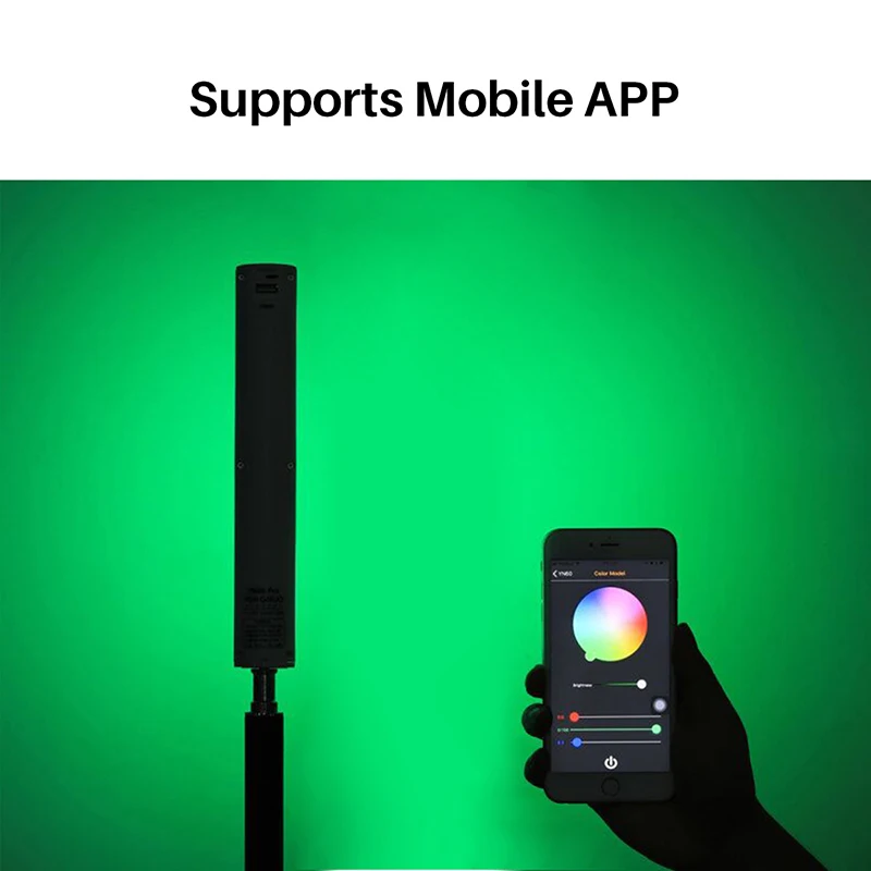 YONGNUO YN60 Pro 3200 5500 К светодио дный видео RGB цифровых зеркальных фотокамер освещение
