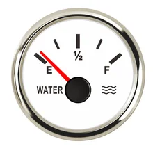 52 мм Индикатор уровня водяного бака из нержавеющей стали 0~ 190 Ом/240~ 33 Ом датчик уровня воды подходит для автомобиля лодки