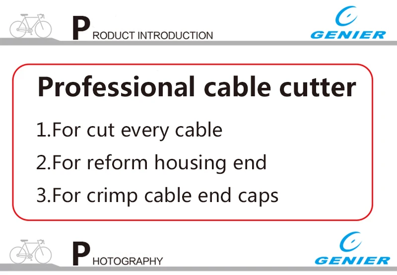 Велосипедный Спорт инструмент genier профессиональный кабель Резак b456076