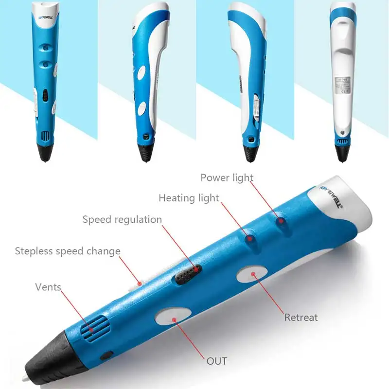 3d Pens caneta doodlerchildren gifts3d desenho pen-3d Tipo : Toys/consumer Electronics/computer Offi