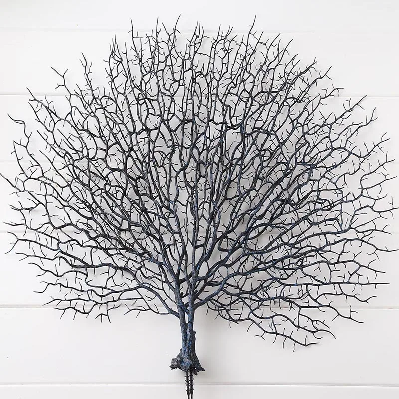 

Wedding Party Decoration Peacock Coral Branch Plastic Decorative Tree Dried Plants Branches Artificial Plant Decor