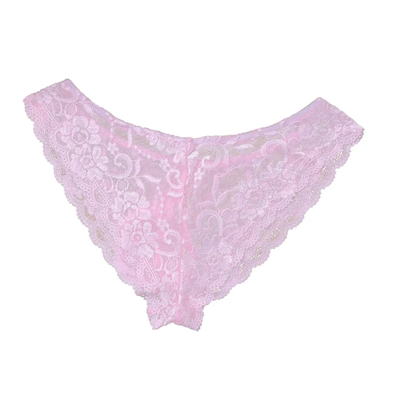 hosiery socks Sissy Lace Floral Sexy Panties Mens Briefs Gay Underwear Bulge Pouch Underpants Low Rise Briefs Sissy Lingerie for Man Nightwear c strings underwear