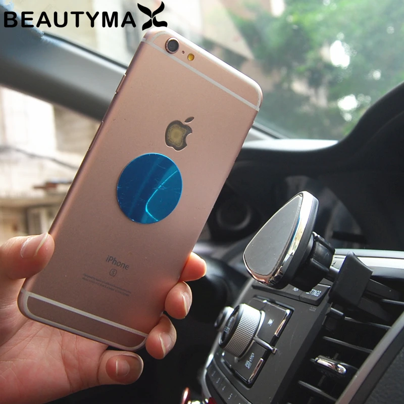 

Universal Magnetic Car Holder Air Vent Mount Car Phone Holder Magnet 360 Rotatable Stand Mount Support Car Holder + Metal Sheet