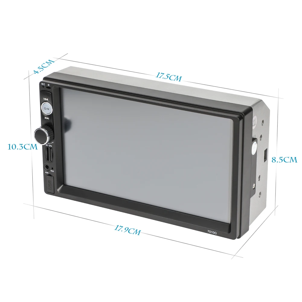 Pаспродажа AMPrime 7010G 2 Din автомобильное радио font b GPS b font навигация Авторадио Bluetooth AUX USB MP3 стерео аудио FM радио 2din мультимедийный плеер камера