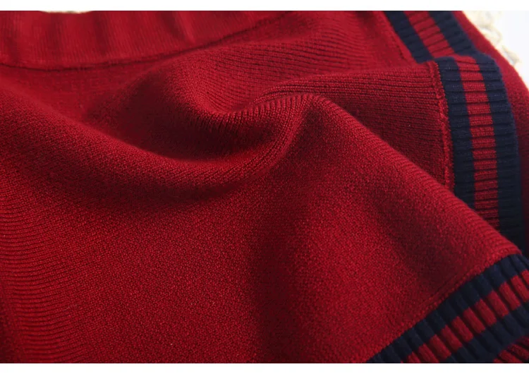 Celveroso/трикотажные наборы для девочек; сезон осень; высококачественные вязаные костюмы; свитер с длинными рукавами в стиле пэчворк+ юбка; 2 предмета; Детские костюмы; 2-6Y