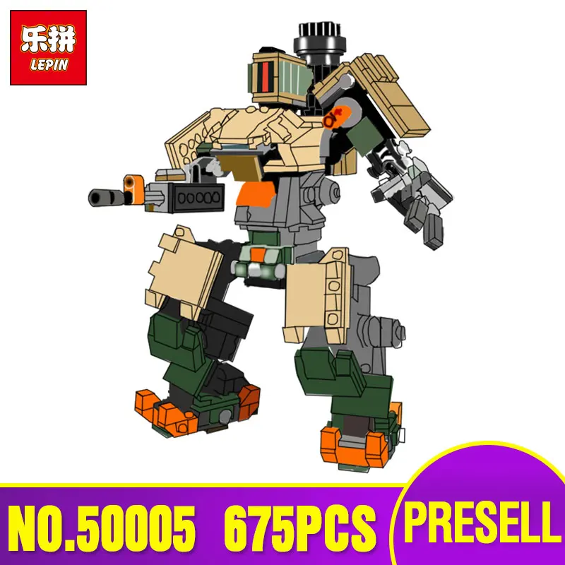 

Lepin 50005 Overwatching Games Toy The Legoing 75974 Bastion Model Set Building Blocks Bricks New Assembly Kids Christmas Gift