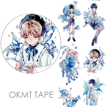 

blue prince masking tape bullet journal washi tape 7.5cmx5m with release paper