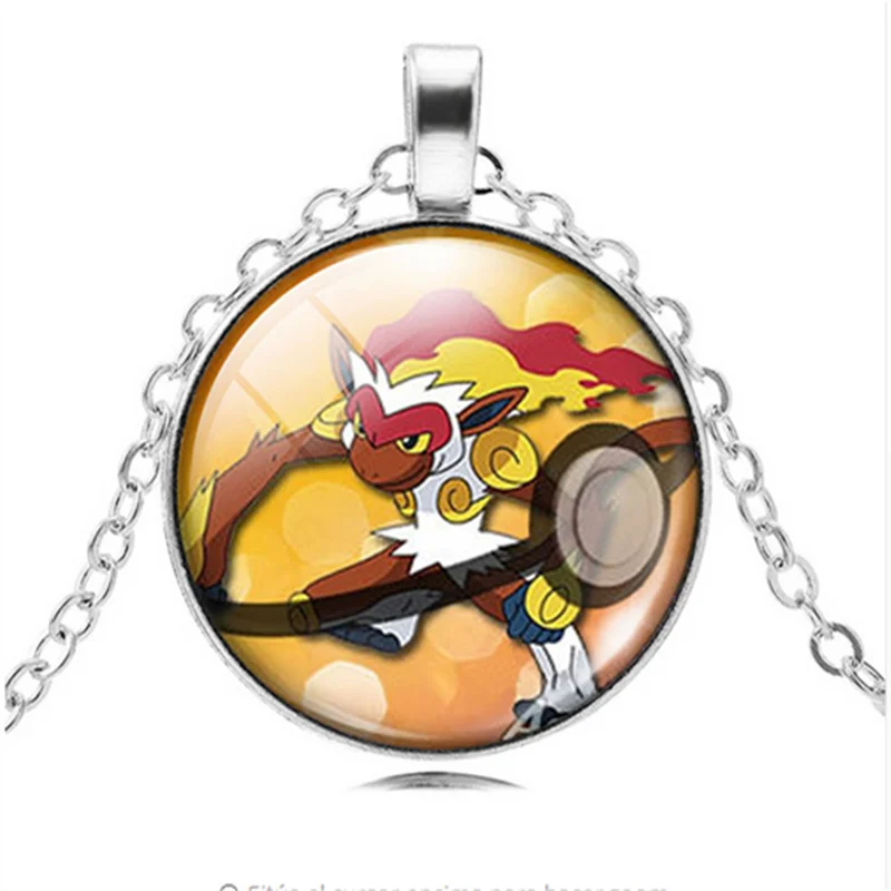 Женское Ожерелье Pokemon Evee YAUTION массивное ожерелье с подвеской в виде хрустального