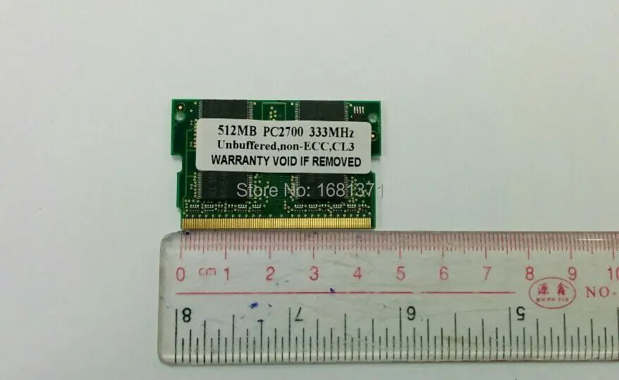 Memória para Sony Novo Ddr 266 333 Microdimm 172pin Asus Panasonic Fujitsu 512mb Pc2700 - Pc2100 - Imagem 2