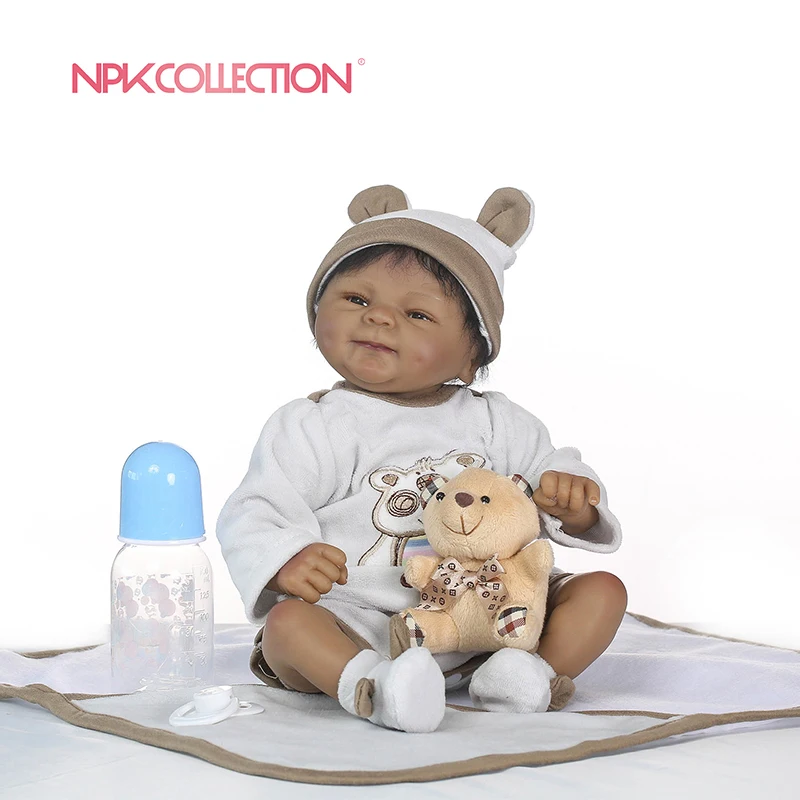

NPKCOLLECTION bebe reborn doll 40cm soft silicone reborn baby dolls com corpo de silicone menina Christmas gifts lol surprice