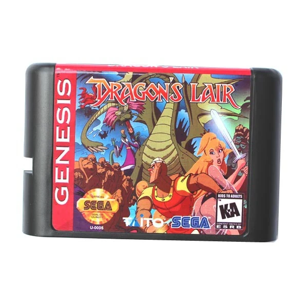 Sega Md Game Card Dragon S Lair For 16 Bit Sega Md Game Cartridge Megadrive Genesis System Dragons Lair Sega Md Game Cardsega Md Games Aliexpress Sega Md Game Card Dragon S Lair For 16 Bit Sega Md Game Cartridge Megadrive Genesis System Dragons Lair Sega Md Game Cardsega Md Games Aliexpress