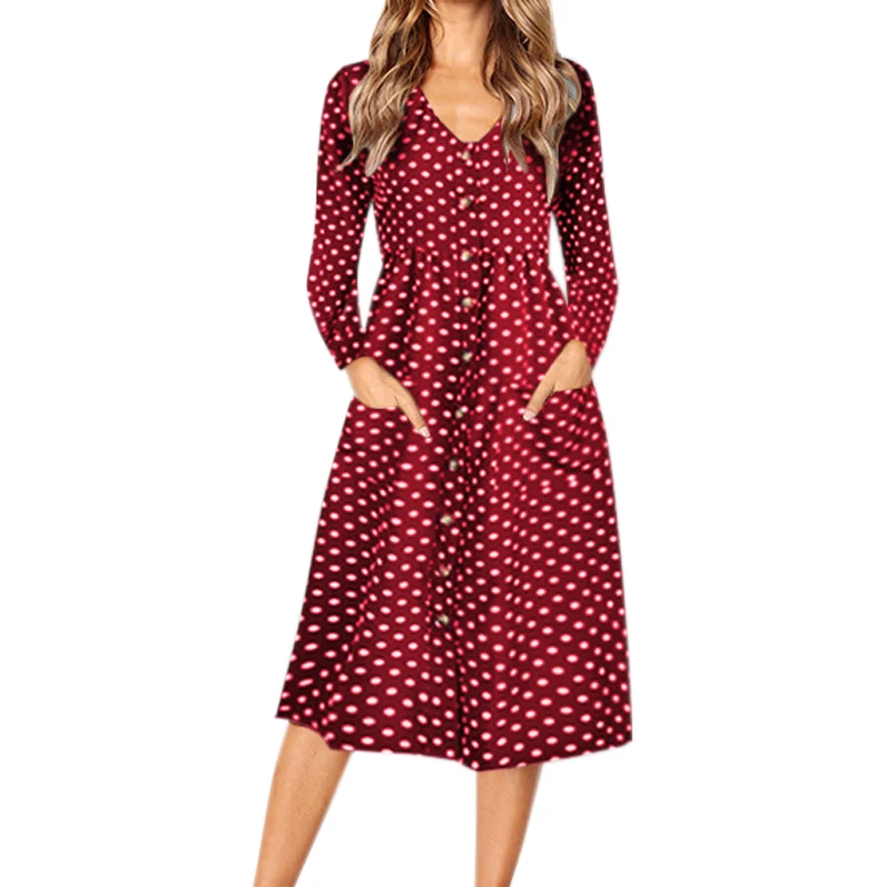 elegant v neck polka dot printed bodycon dress elegant v neck polka dot printed bodycon dress
