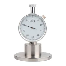 Поролоновый тестер твердости дюрометр метр LX-F 0-2,5 мм пенетрометр склерометр для Вулканизированная пенорезина силиконовый дюрометр