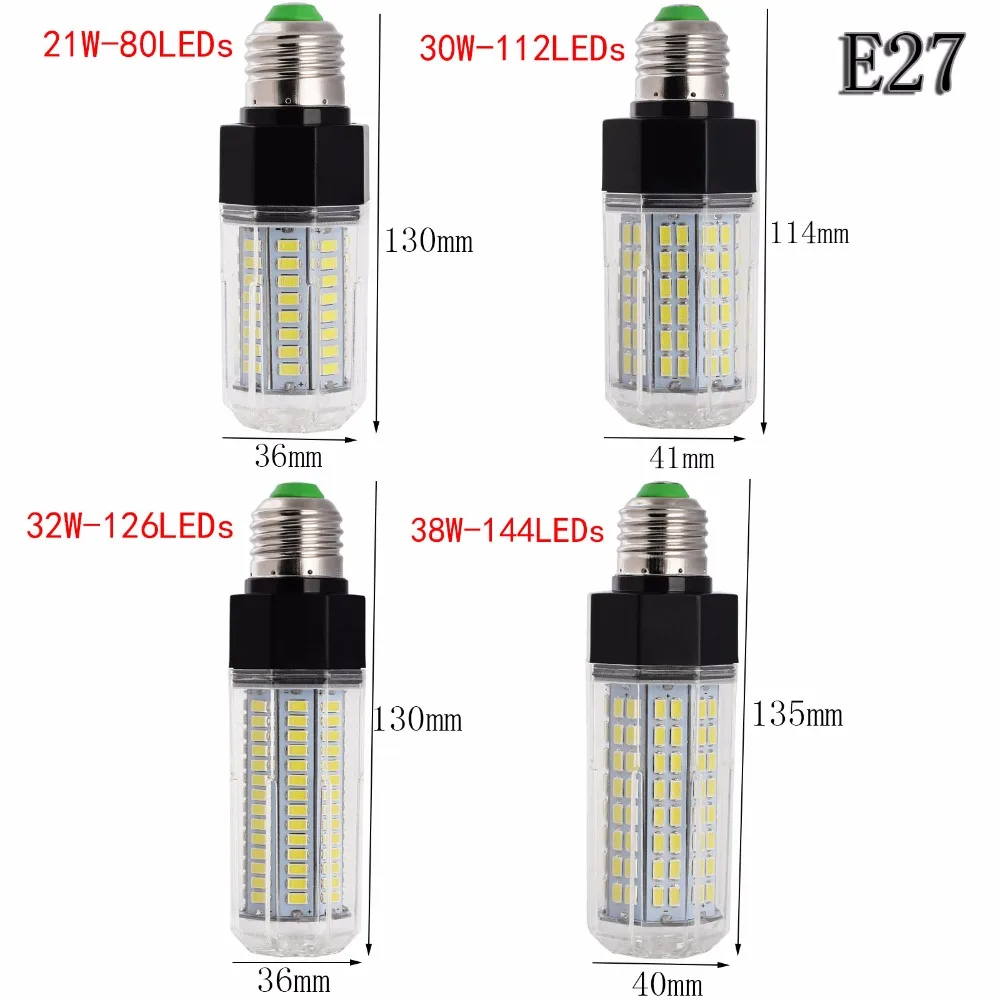 Lâmpadas Led e Tubos levou milho lâmpada 21 w Temperatura de Cor : Branca Quente (2700-3500k)