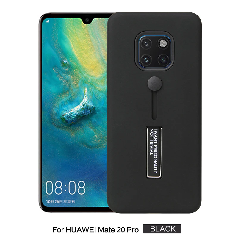 10 шт. держатель пальца Гибридный противоударный чехол для huawei P30 P20 mate 20 10 Pro Lite Nova 4E 3E петля ремешок с ударопрочный корпус