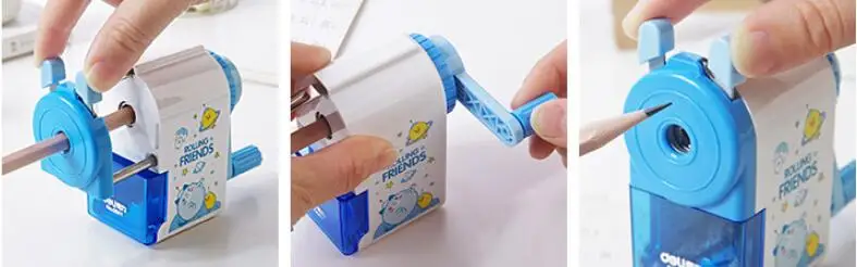 Apontadores de Lápis para as Crianças da Escola Apontador de Lápis dos Desenhos Estacionária Animados Cor 4 Material escolar e de escritório