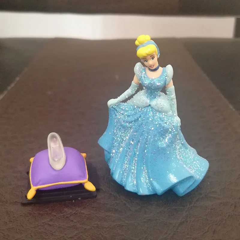 

Cinderella Princess Cinderella Glass Shoes PVC Action Figure Toy Model Doll