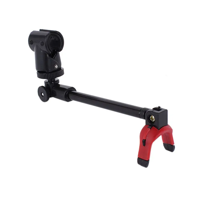 

Useful Rotating Telescopic Fishing Bracket Holder Back Foldable Angler Gadget for Fishing Rod Pole Holder Stand Rack