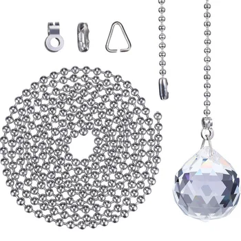 

2PCS Crystal Extension Chain Crystal Lighting Chandelier Crystal Hanging Decoration
