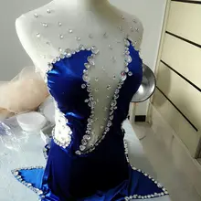 Блесток Стразы пикантный слитный красивое платье певица танцор DJ танцевальный костюм показать Платья для вечеринок в ночном клубе