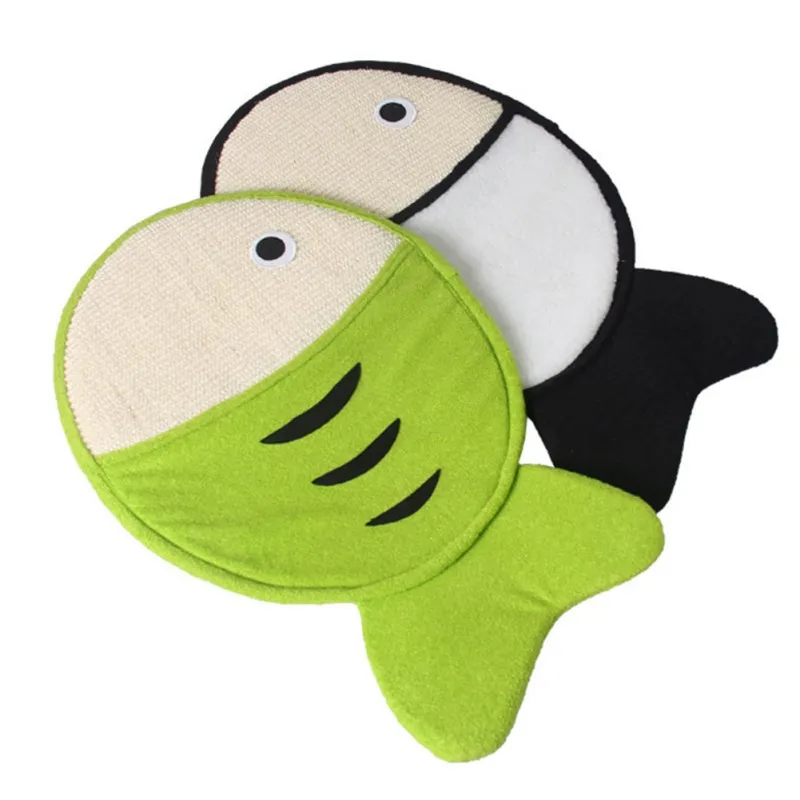 Durable Scratching Board 25.98 New Natural Sisal Cartoon Fish Pet Toy