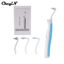 Sonic портативный светодиодный ластик для удаления зубных пятен, удаление зубного налета, отбеливание зубов, стоматологический инструмент, уход за полостью рта, инструменты для глубокой очистки, 4 головки