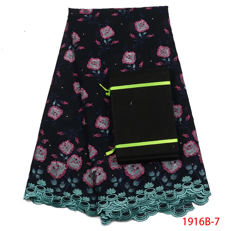 

African cotton Swiss voile lace fabric high quality with stones Swiss voile lace in Switzerland African lace fabrics AMY1916B-2