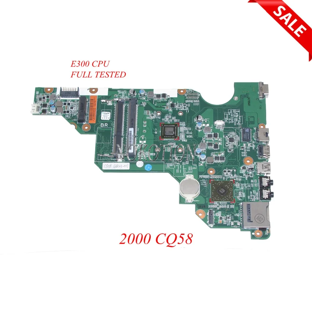 NOKOTION PN 010172W00-600-G laptop motherboard 688303-501 688303-001 for HP 2000 Compaq 2000 CQ58 688303-001 Main board WORKS NOKOTION PN 010172W00-600-G laptop motherboard 688303-501 688303-001 for HP 2000 Compaq 2000 CQ58 688303-001 Main board WORKS
