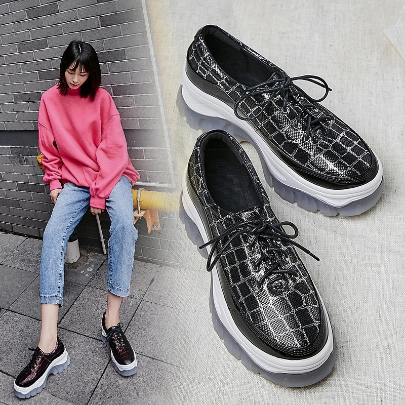 

INS women shoes Genuine Leather 22-24.5 cm length pumps women shoes Sheepskin stone pattern female+shoes women shoes high heel