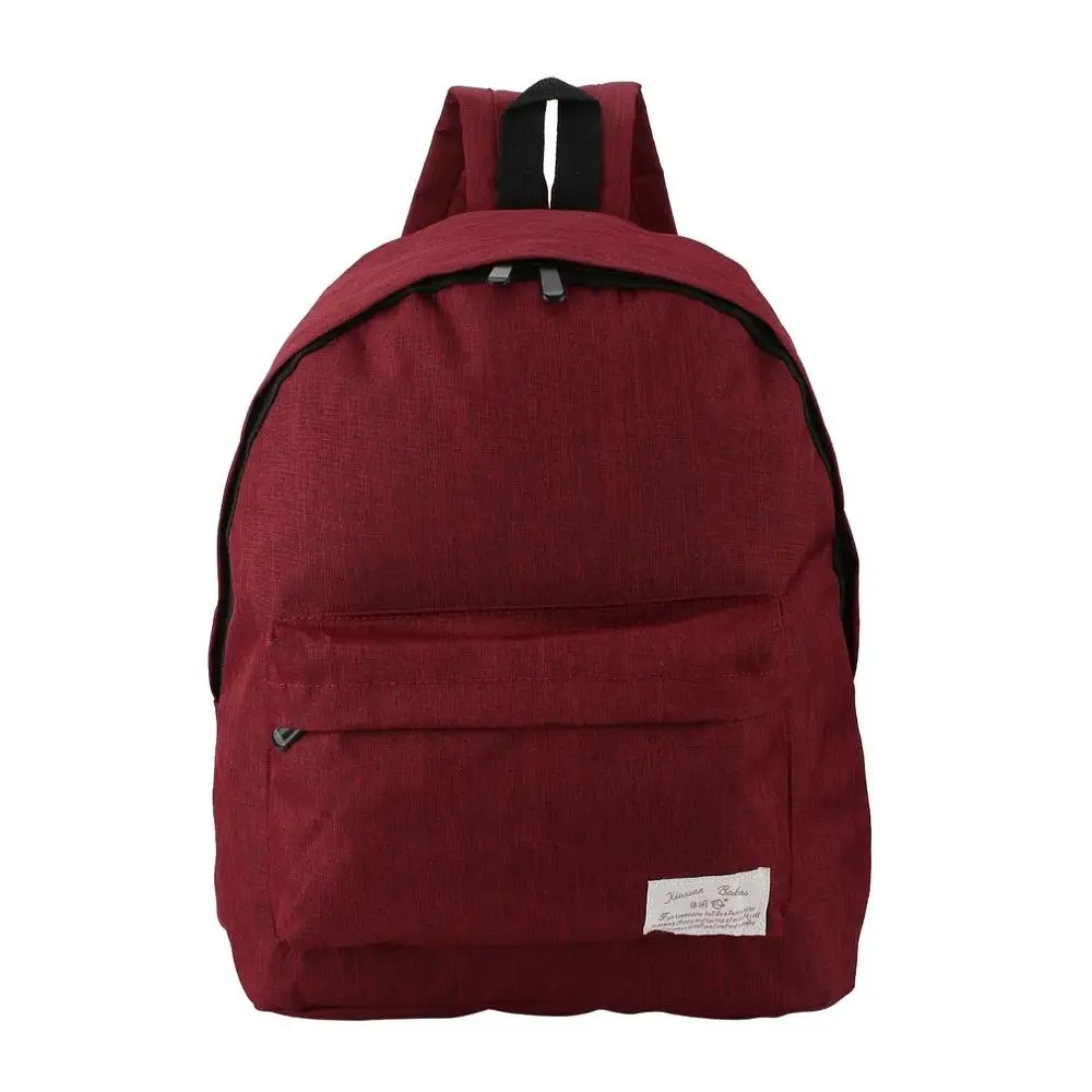 Рюкзак для путешествий, женский, Подростковый, скрытый, карманный, школьная сумка, рюкзак для ноутбука, Большой Вместительный рюкзак, Mochila Feminina Antifurto - Цвет: Red